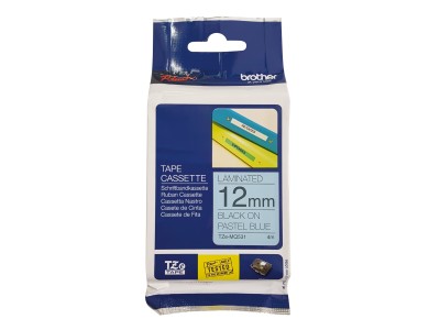 TZe-MQ531 dekor.uzlīmju lente, MELNS uz