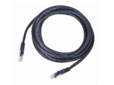 PATCH CABLE CAT5E UTP 2M/BLACK PP12-2M/BK
