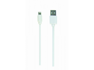 CABLE LIGHTNING TO USB2 1M/CC-USB2-AMLM-W-1M GEMBIRD