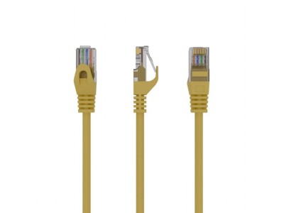 PATCH CABLE CAT6 UTP 5M/YELLOW PP6U-5M/Y