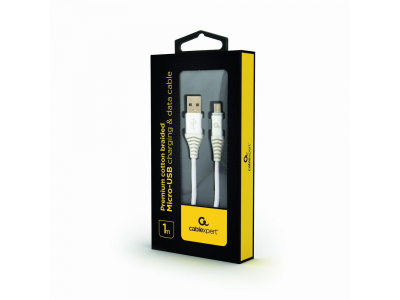 CABLE USB2 TO MICRO-USB 1M/CC-USB2B-AMMBM-1M-BW2 GEMBIRD