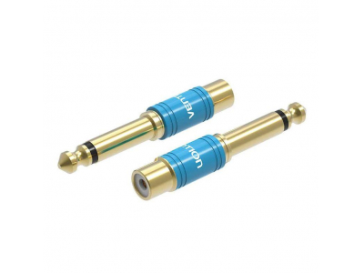ADAPTER AUDIO 6.35MM TO RCA/VDD-C03