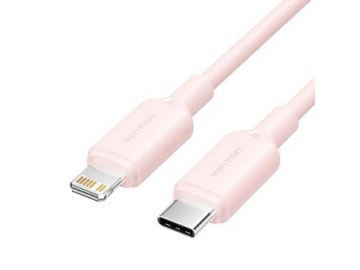 CABLE USB-C TO LIGHTNING/1M PINK LAKPF