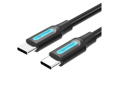 CABLE USB-C TO USB-C/1M BLACK COSBF