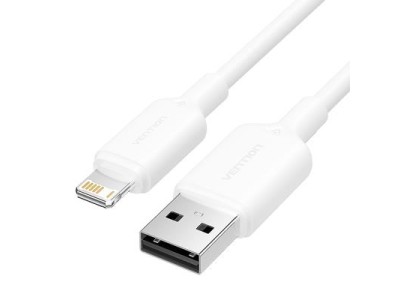 CABLE USB2.0 TO LIGHTNING/2M WHITE