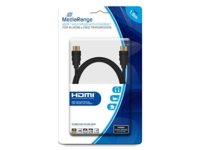 CABLE HDMI-HDMI 1.8M/MRCS156 MEDIARANGE