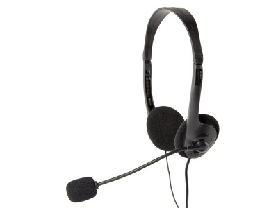 HEADSET STEREO/BLACK MHS-123 GEMBIRD