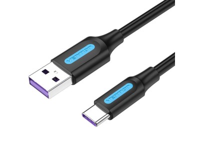 CABLE USB-C TO USB2.0/2M BLACK