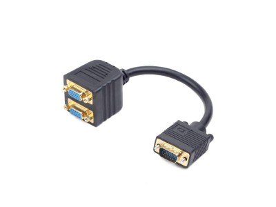CABLE VGA DUAL SPLITTER/CC-VGAX2-20CM GEMBIRD
