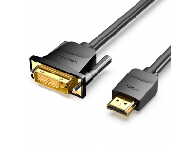 CABLE HDMI TO DVI 2M/BLACK ABFBH