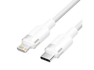 CABLE USB-C TO LIGHTNING/2M WHITE LALWH