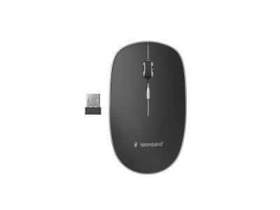 MOUSE USB OPTICAL WRL BLACK/SILENT MUSW-4BS-01