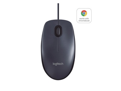 MOUSE USB OPTICAL B100/BLACK OEM 910-003357