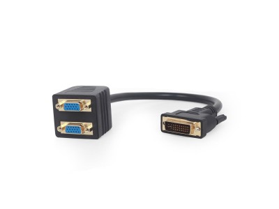 CABLE SPLITTER DVI TO DUAL VGA/A-DVI-2VGA-01
