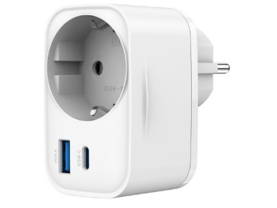 CHARGER USB UNIVERSAL 20W WHT/2P AC