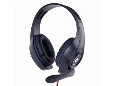 HEADSET GAMING/BLUE/BLACK GHS-05-B GEMBIRD
