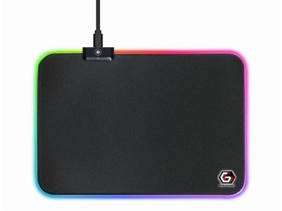 MOUSE PAD GAMING LED MEDIUM/MP-GAMELED-M GEMBIRD