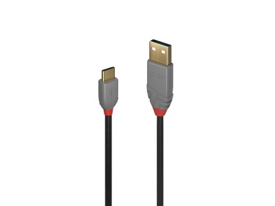 CABLE USB2 C-A 3M/ANTHRA 36888 LINDY