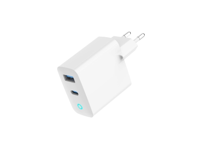 CHARGER USB 30W 2PORT/TA-UC-PDQC30L-W-01 GEMBIRD
