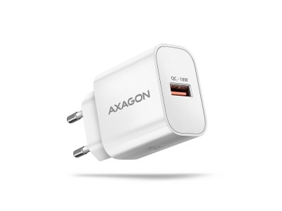 MOBILE CHARGER WALL USB 18W/1PORT WHITE