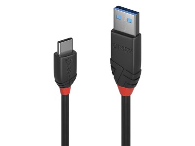 CABLE USB3.2 A-C 0.5M/BLACK