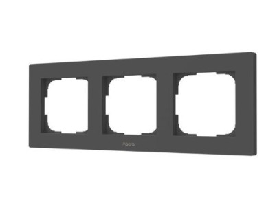 SMART SWITCH FRAME H2 (3-GANG)/GRAY FE-X02D-G