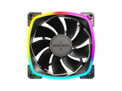 CASE FAN 120MM/RX120 PWM BLACK MONTECH