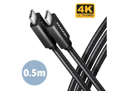 CABLE USB-C TO USB-C 0.5M