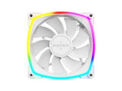CASE FAN 120MM/RX120 PWM WHITE MONTECH