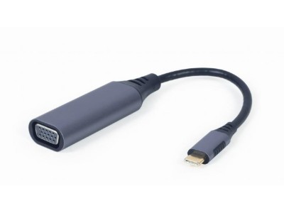 I/O ADAPTER USB-C TO VGA/GREY A-USB3C-VGA-01