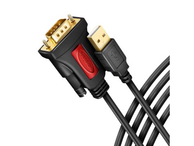 CABLE USB2.0 TO RS-232 DB9-M/1