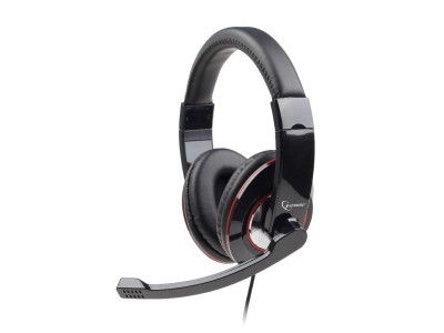 HEADSET STEREO USB BLACK/MHS-U-001 GEMBIRD