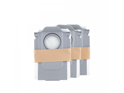 Vacuum Cleaner Accessory|ROBOROCK|Disposable Dust Bag 3pcs|White|For