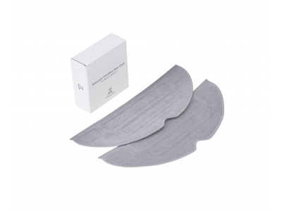 Vacuum Cleaner Accessory|ROBOROCK|Vibrarise Mop Cloth|Light Grey|For