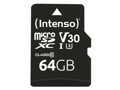 MEMORY MICRO SDXC 64GB C10/W/ADAPTER 3433490