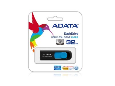 MEMORY DRIVE FLASH USB3 128GB/BLACK AUV128-128G-RBE