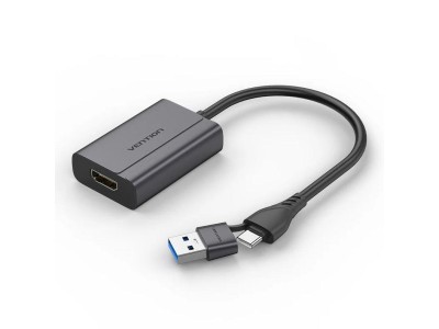 I/O ADAPTER HDMI TO USB-C/A/ACYHB VENTION