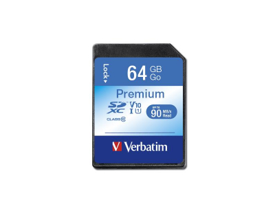 MEMORY SDXC 64GB UHS-I/VER44024 VERBATIM