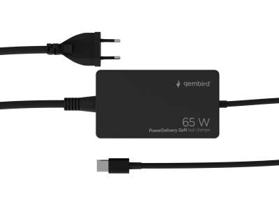 NB ACC AC ADAPTER 65W/NPA-AC-PDQC65-01 GEMBIRD
