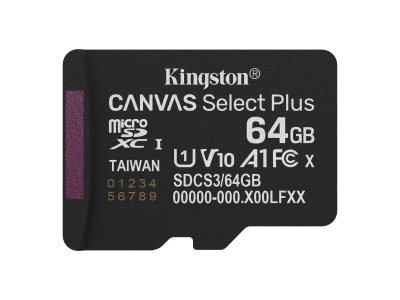 MEMORY MICRO SDXC 64GB UHS-I/SDCS3/64GBSP KINGSTON