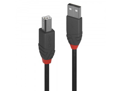 CABLE USB2 A-B 10M/ANTHRA 36677 LINDY