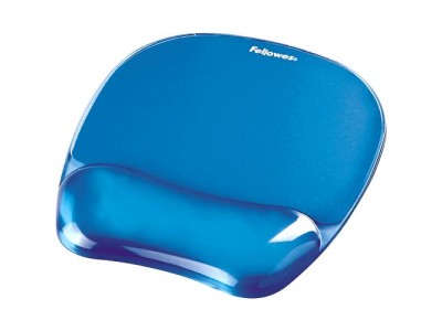 MOUSE PAD CRYSTAL GEL/BLUE 9114120 FELLOWES