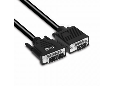 CABLE DVI-A TO VGA 3M/M/M CAC-1243