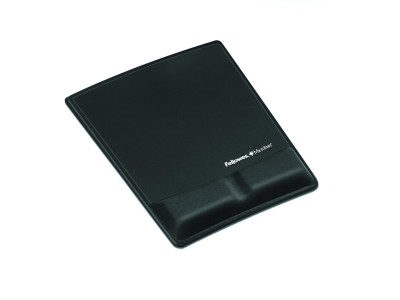 MOUSE PAD WRIST SUPPORT/BLACK 9181201 FELLOWES