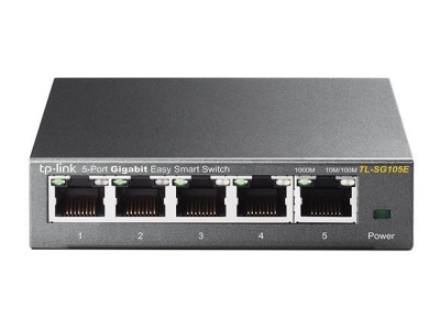 Switch|TP-LINK|5x10Base-T / 100Base-TX / 1000Base-T|TL-SG105E