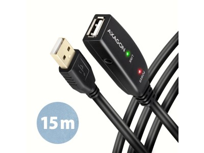 CABLE USB2.0 A-M/A-F ACTIVE/15M ADR-215
