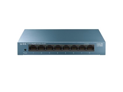 Switch|TP-LINK|TP-LINK LS108G|LS108G|8x10Base-T / 100Base-TX / 1000Base-T|LS108G