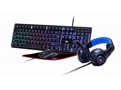 KEYBOARD USB GAMING KIT ENG/GHOST GGS-UMGL4-02
