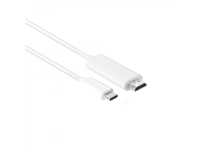 CABLE USB-C TO HDMI 1.8M/M/M