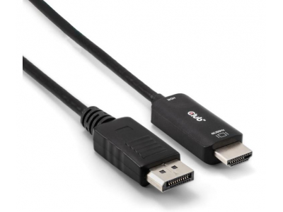 CABLE DP TO HDMI 2M/CAC-1083 CLUB3D